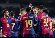 टोरेस र यामलको गोलमा बार्सिलोना कोपा डेल रे क्वाटरफाइनलमा