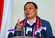 कुलमान घिसिङको चुनावी इन्ट्री, काठमाडौं–३ बाट उम्मेदवारी